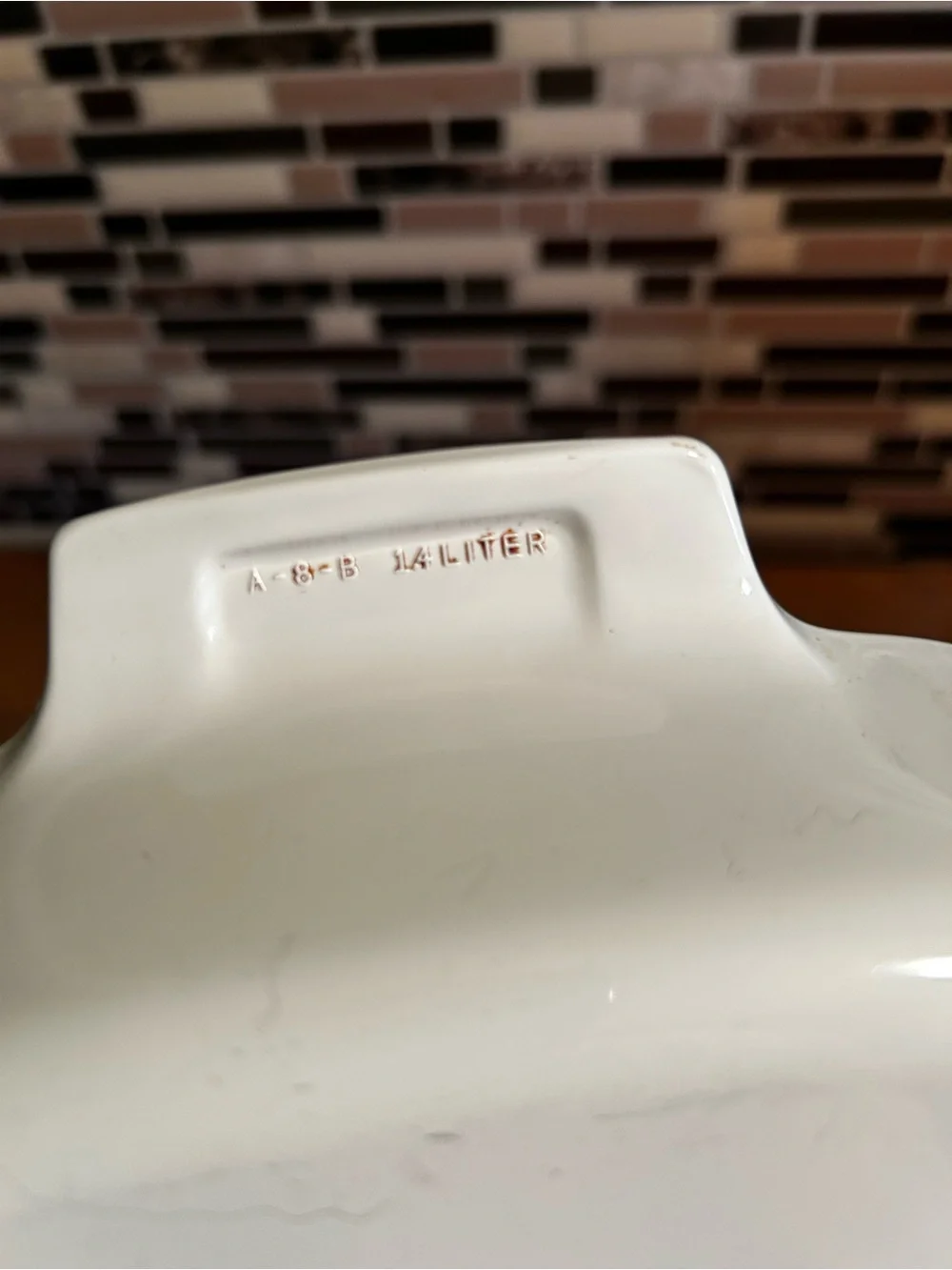 Corningware white glass